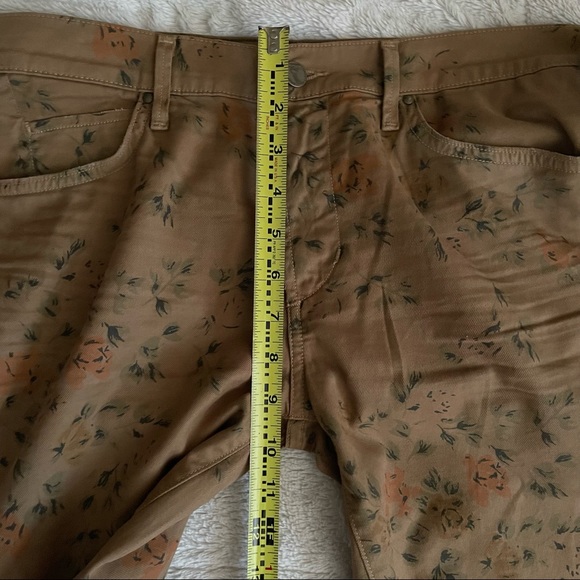 NWT Citizens of Humanity Mandy Jeans High Waist Retro Slim Roll Up Floral - Picture 8 of 12